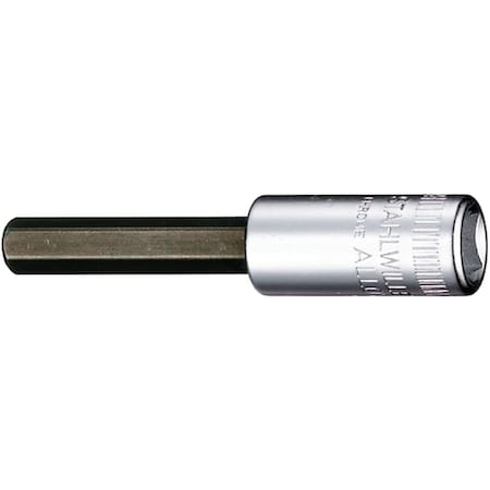 STAHLWILLE TOOLS 6, 3 mm (1/4") INHEX socket Size 1/4 " L.55 mm 01450016